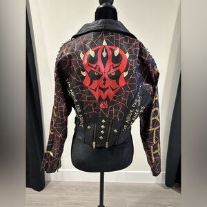 Star Wars Custom Maul Leather Jacket